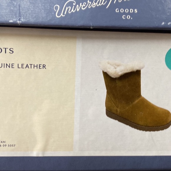 Genuine Leather  Shearling Boots - Picture 2 of 8